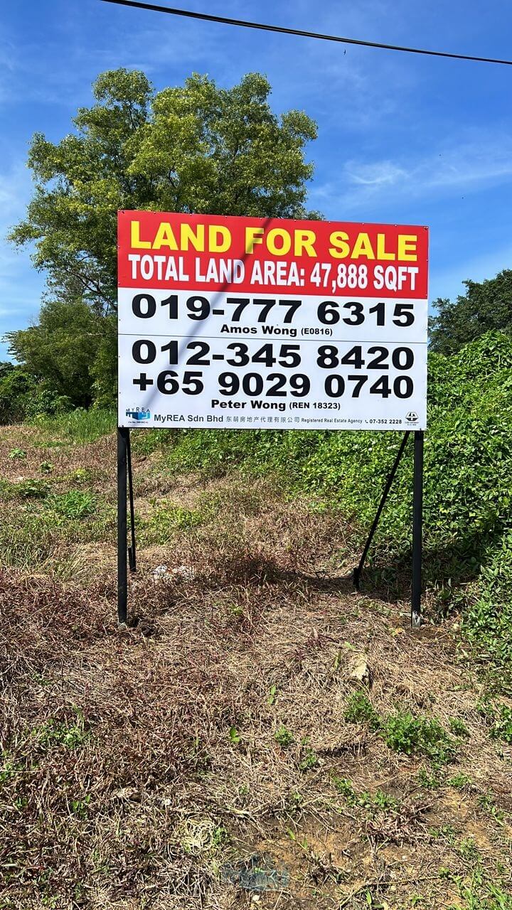 KAMPONG BAHRU, JOHOR BAHRU LAND FOR SALE